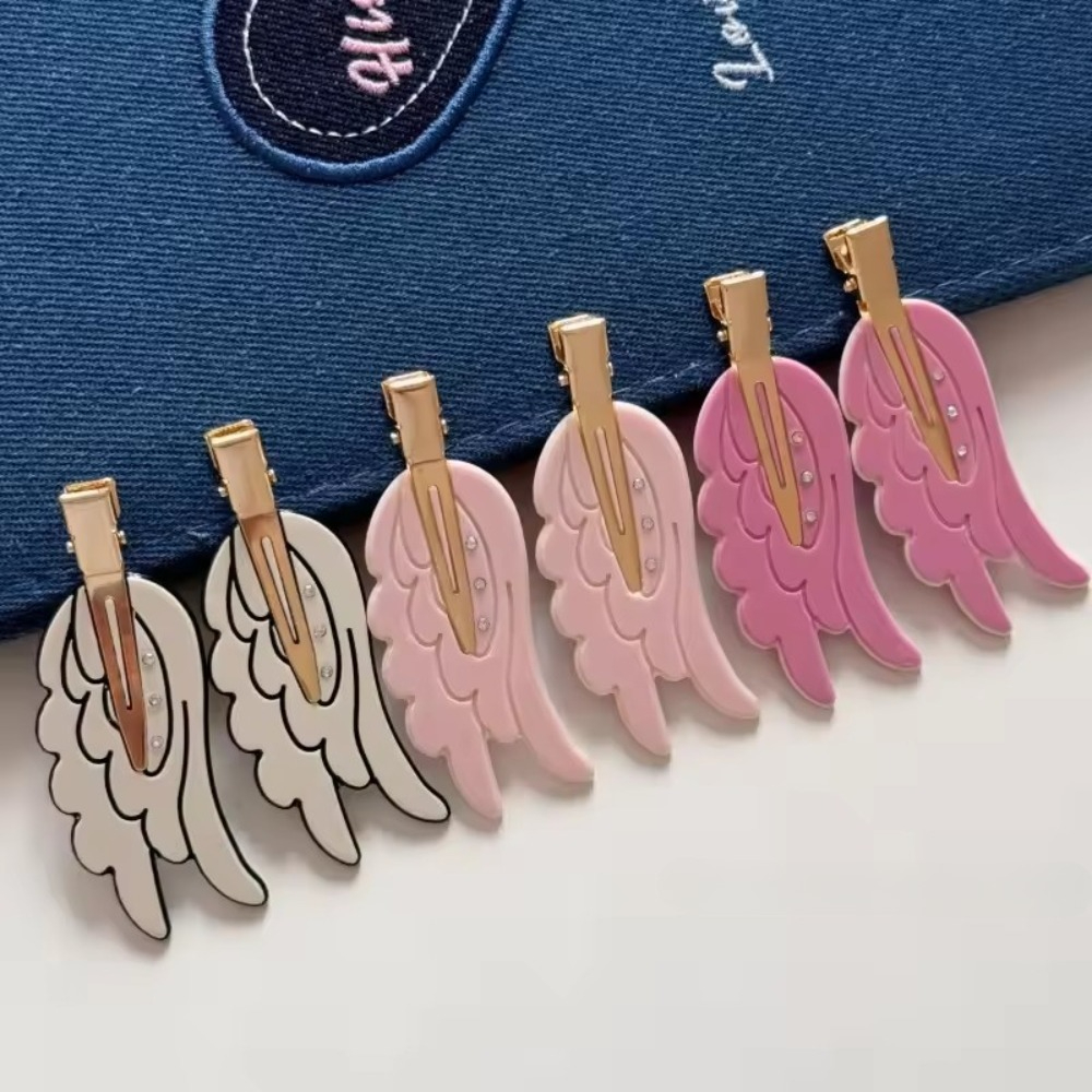 Women'S Vanity Accessories - 귀여운 날개 모양 헤어핀 재미있는 헤어핀