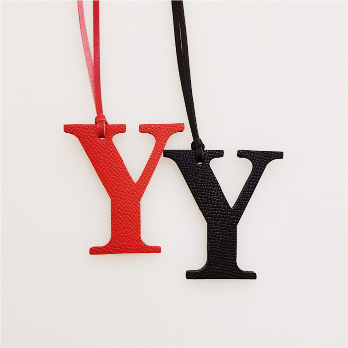 Women Accessories Name In English - 영어 문자 Y 알파벳 소 가죽