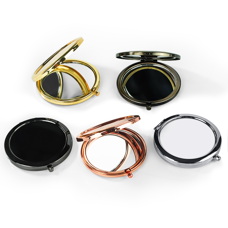 Women'S Vanity Accessories - 휴대용 접이식 거울 컴팩트 스테인레스 스틸,