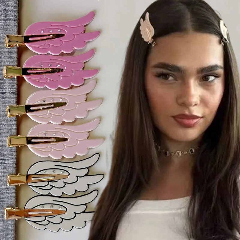 Women'S Vanity Accessories - 1/2개 귀여운 날개 머리핀 재미있는 머리핀