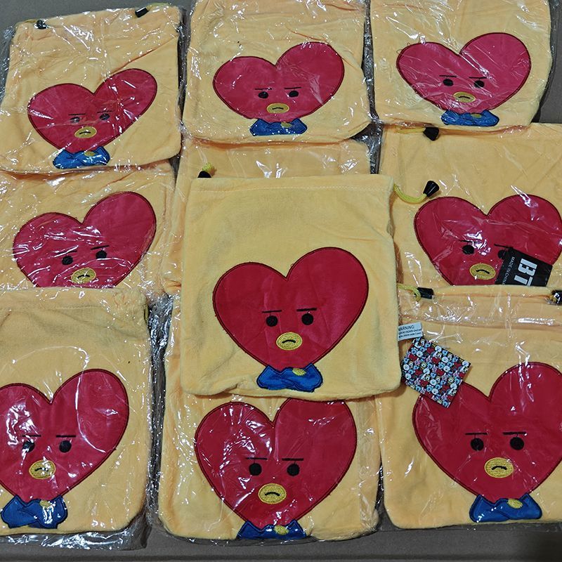 Women'S Vanity Accessories - BT21 애니메이션 만화 귀여운 하트 토끼