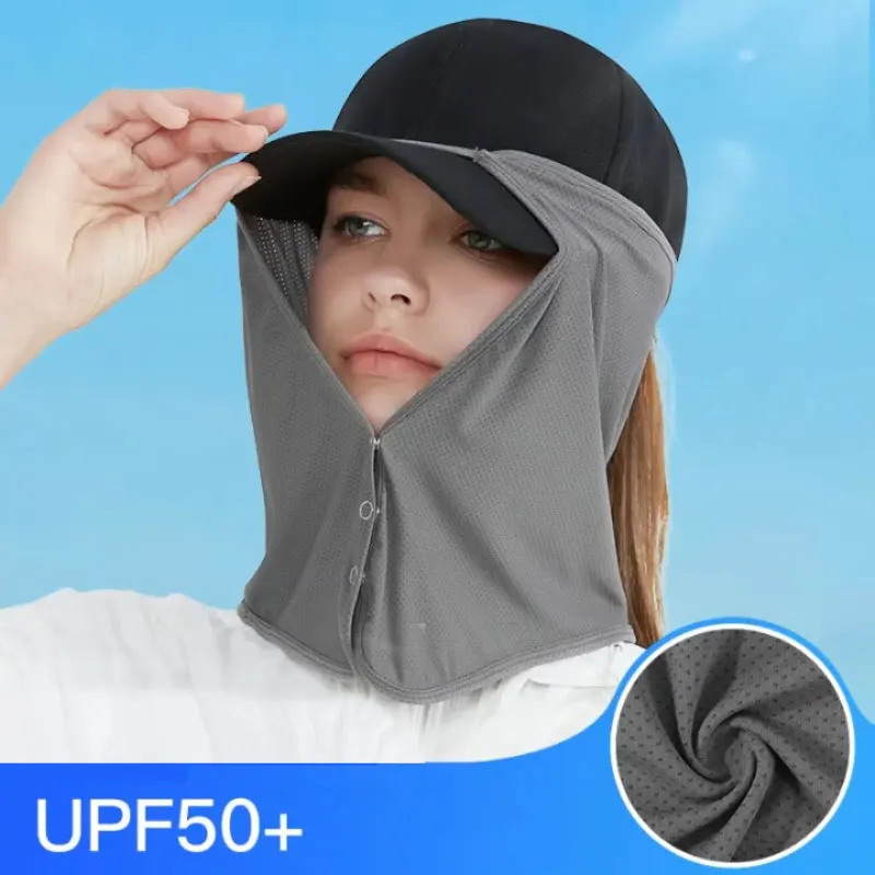 Women'S Golf Accessories - 빠른 건조 낚시 모자 얼굴 목