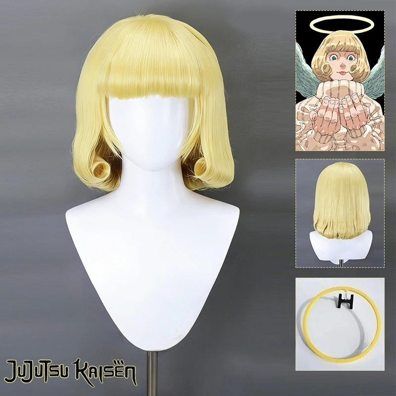 Women'S Yellow Accessories - 애니메이션 Jujutsu Kaisen Hana Kurusu 코스프레