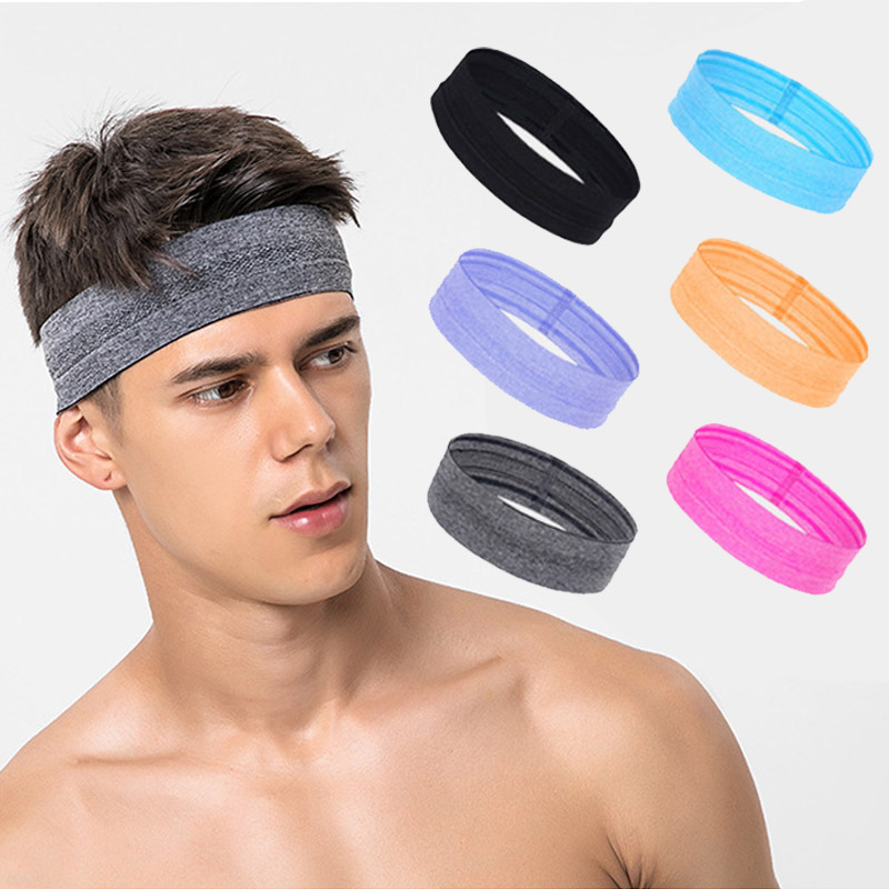 Women'S Running Accessories - 남자를위한 패션 여름 스포츠 머리띠 미끄럼