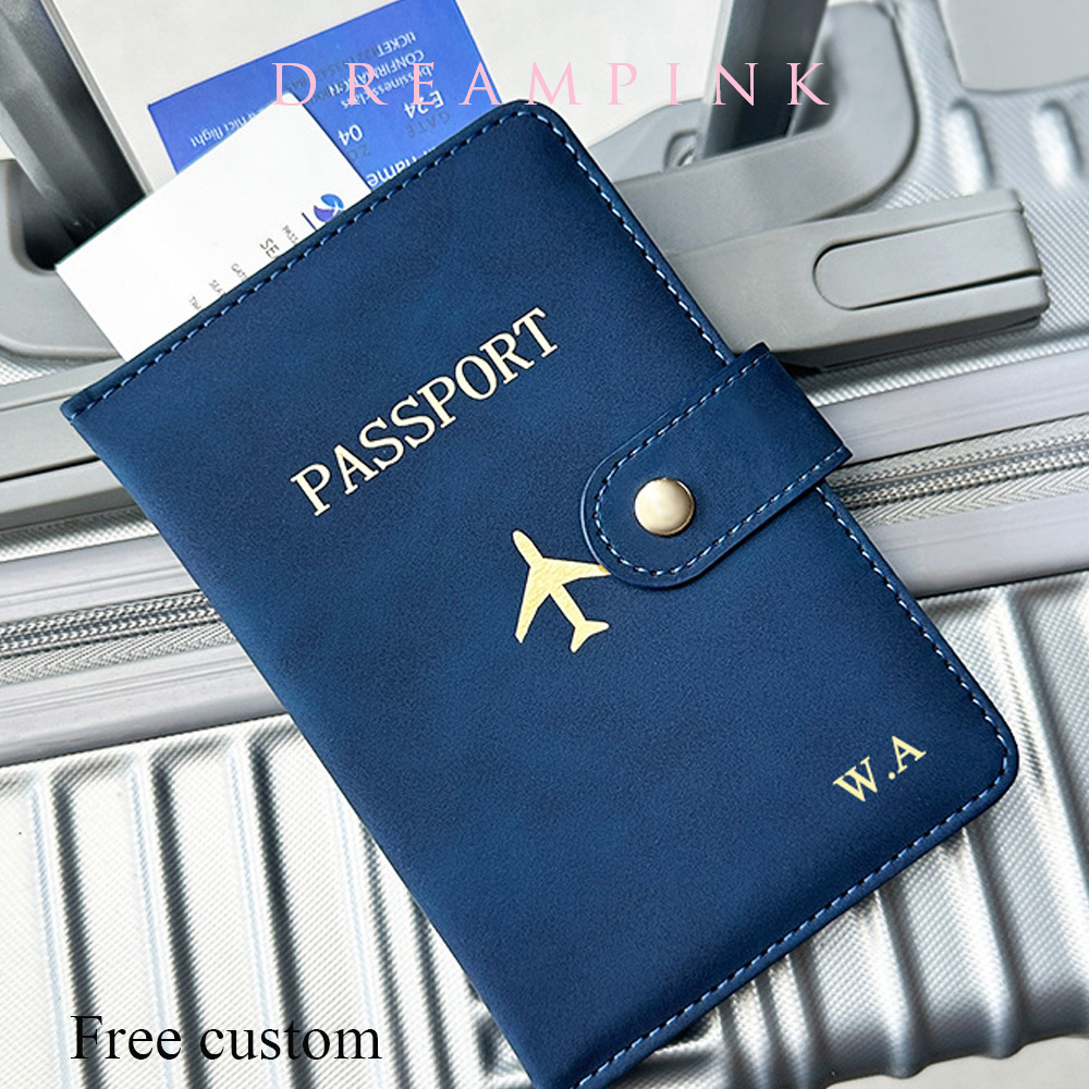 Women Accessories Business Name - 개인화 이름 여행 여권 지갑 럭셔리
