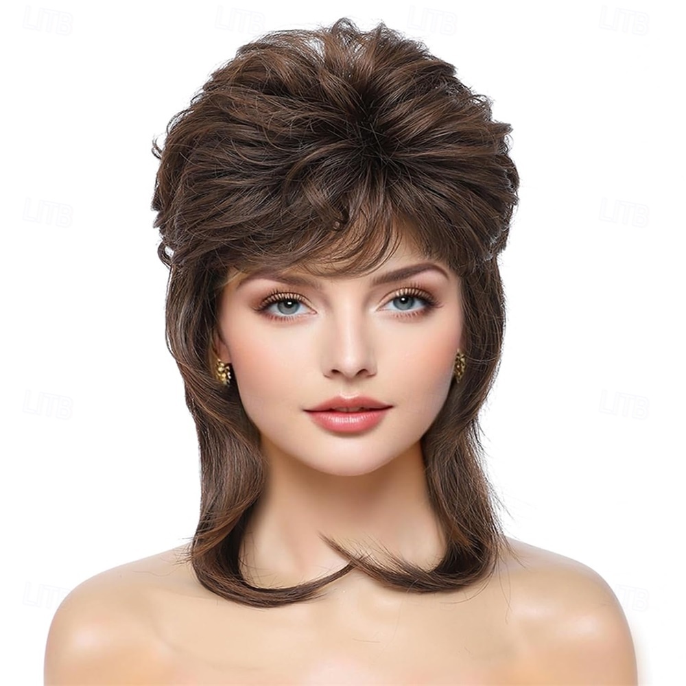 Women'S Accessories In The 90S - HAIRJOY ​​여성용 합성 머리 멀렛 가발