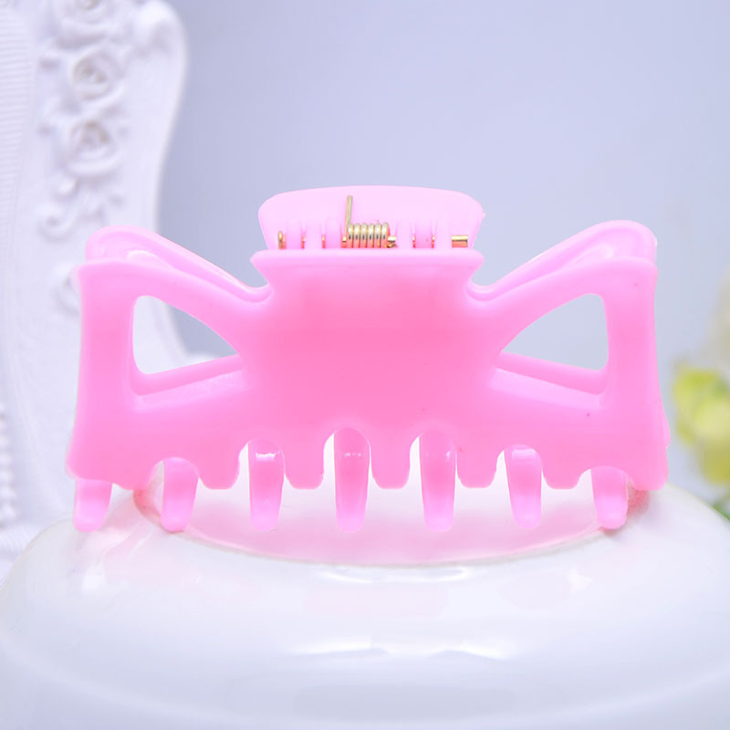 여성 헤어 클립 헤어핀 캔디 색상 여성 헤어 크랩 헤어 - Women'S Vanity Accessories 리뷰 및 가격