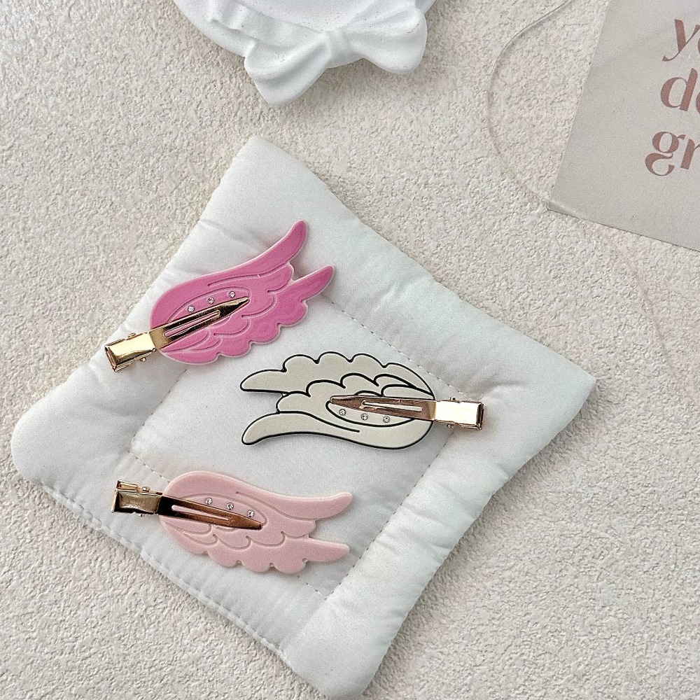 귀여운 날개 모양 헤어핀 재미있는 헤어핀 자국 없는 도 - Women'S Vanity Accessories 리뷰 및 가격
