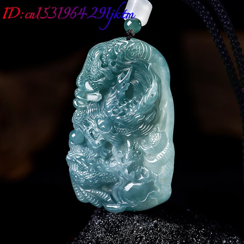 천연 버마산 경옥 드래곤 펜던트 목걸이 럭셔리 주얼리  - Women Accessories To Gift 리뷰 및 가격