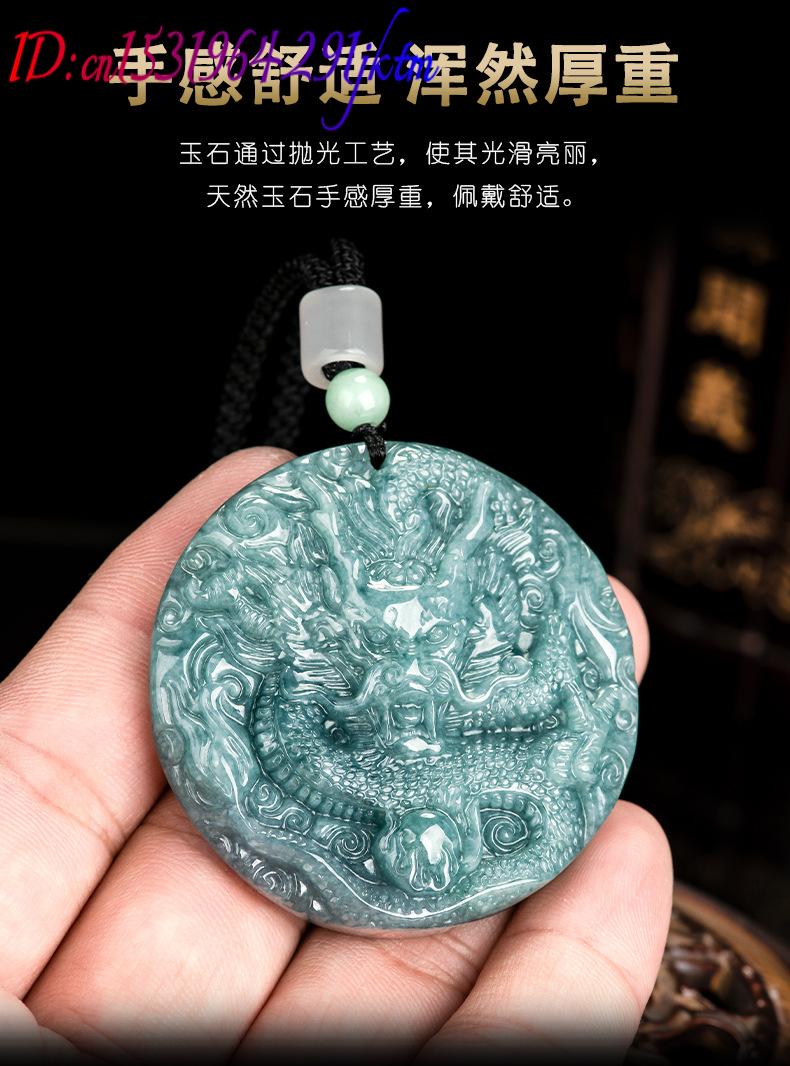 버마산 경옥 드래곤 펜던트 목걸이 여성용 선물 패션 액 - Women Accessories To Gift 리뷰 및 가격