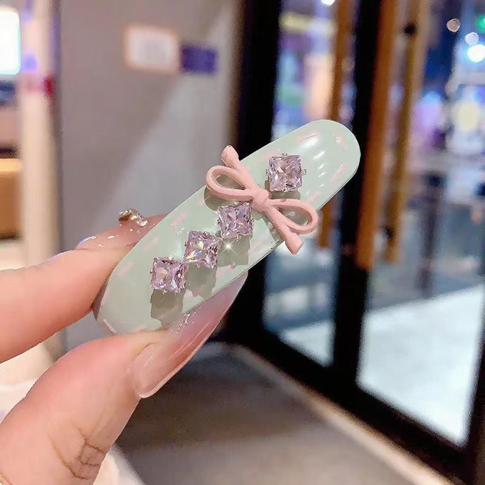 2026 새로운 트렌드 스윗 그린 아크릴 헤어 클립 핑 - Women'S Accessories Trends 2026 리뷰 및 가격
