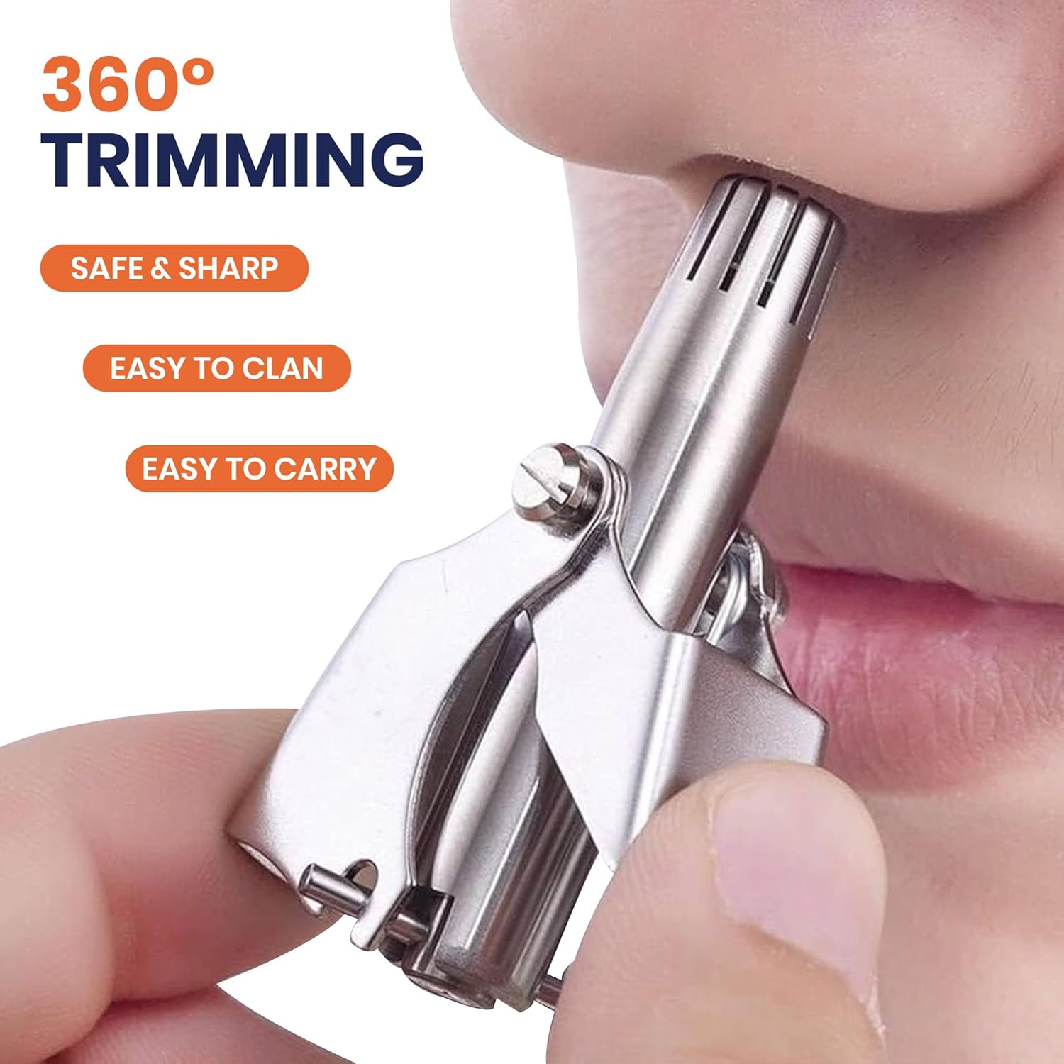 남녀공용 리시 수동 코털 정리기 360 °   회전식  - Women Accessories Clearance 리뷰 및 가격