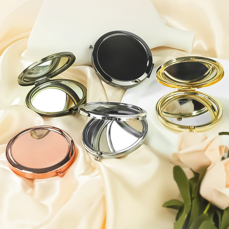 휴대용 접이식 거울 컴팩트 스테인레스 스틸, 금속 메이 - Women'S Vanity Accessories 리뷰 및 가격
