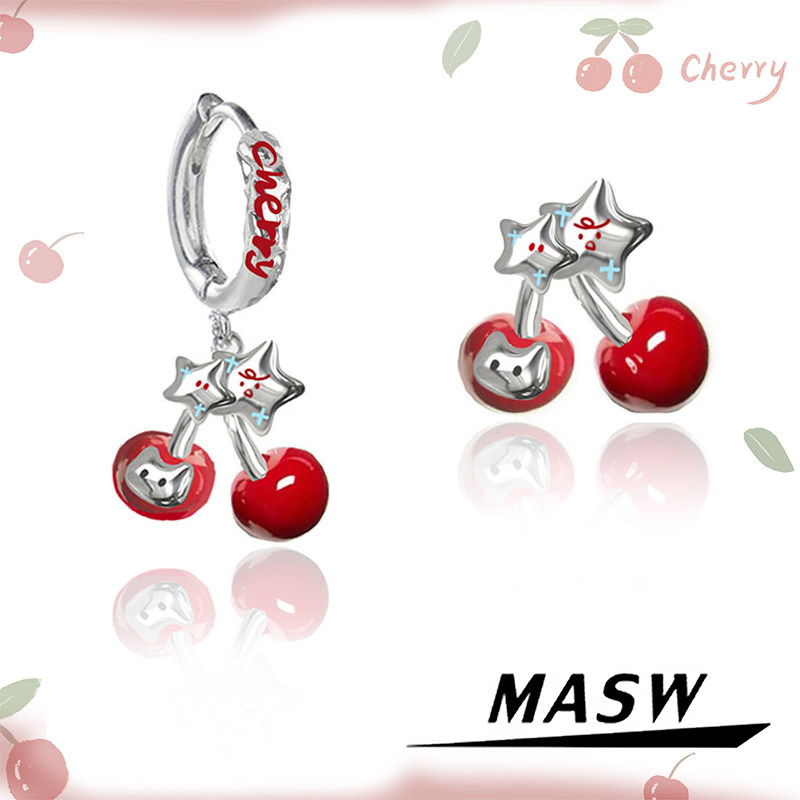 MASW 오리지널 디자인 섬세하고 귀여운 스타일 체리  - Women'S Accessories Trends 2026 리뷰 및 가격