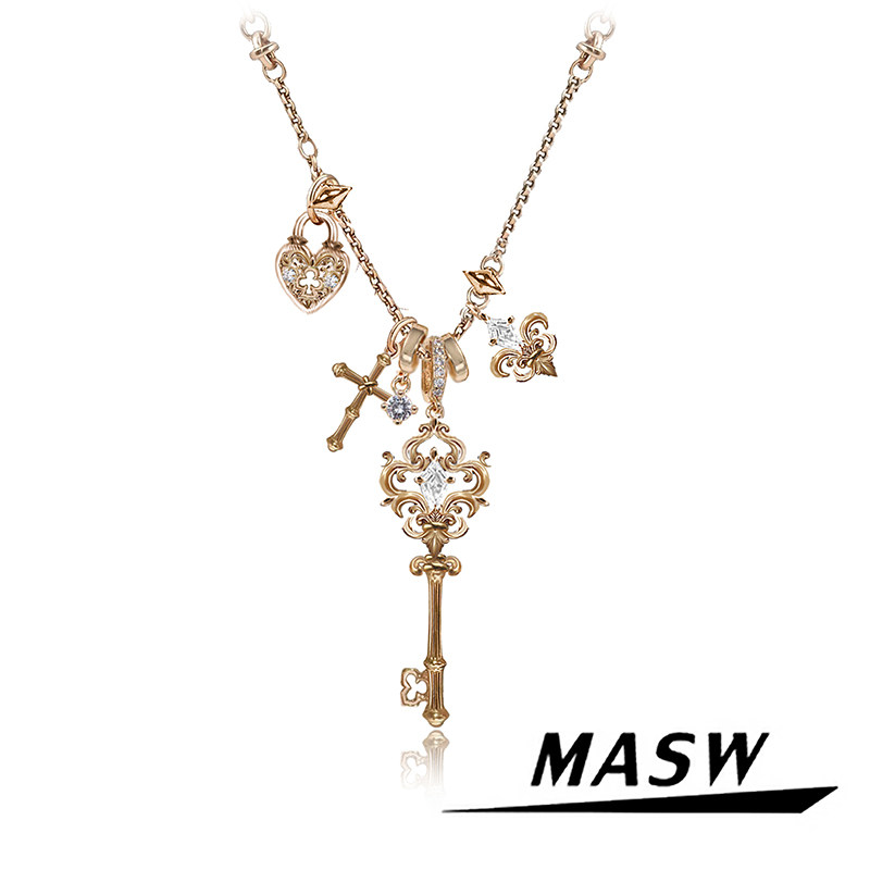 MASW 오리지널 디자인 럭셔리 빈티지 기질 키 펜던트 - Women'S Accessories Trends 2026 리뷰 및 가격
