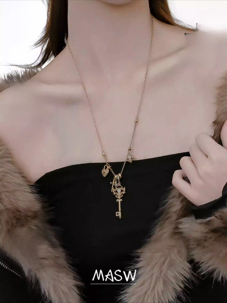 MASW 오리지널 디자인 럭셔리 빈티지 기질 키 펜던트 - Women'S Accessories Trends 2026 리뷰 및 가격