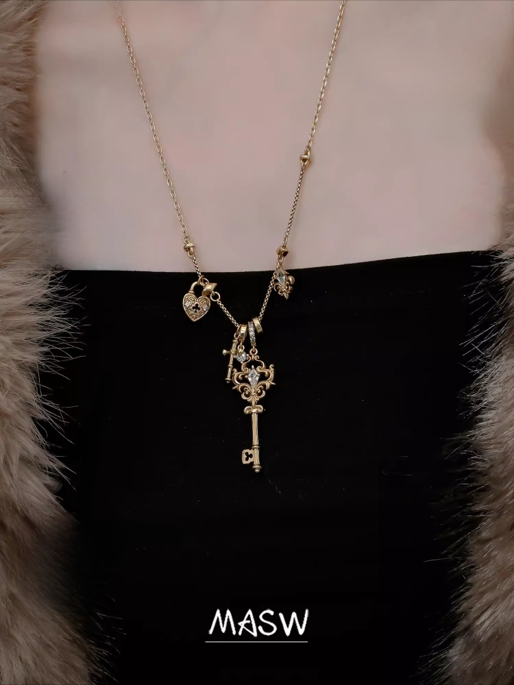 MASW 오리지널 디자인 럭셔리 빈티지 기질 키 펜던트 - Women'S Accessories Trends 2026 리뷰 및 가격