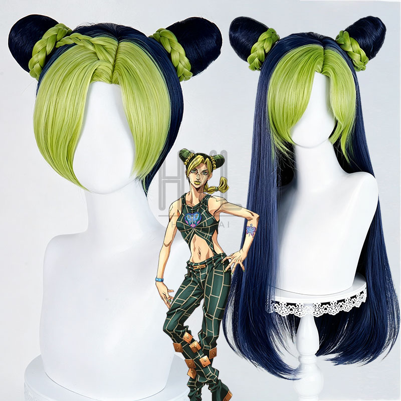 애니메이션 JOJO Jolyne Cujoh 코스프레 가 - Women'S Yellow Accessories 리뷰 및 가격