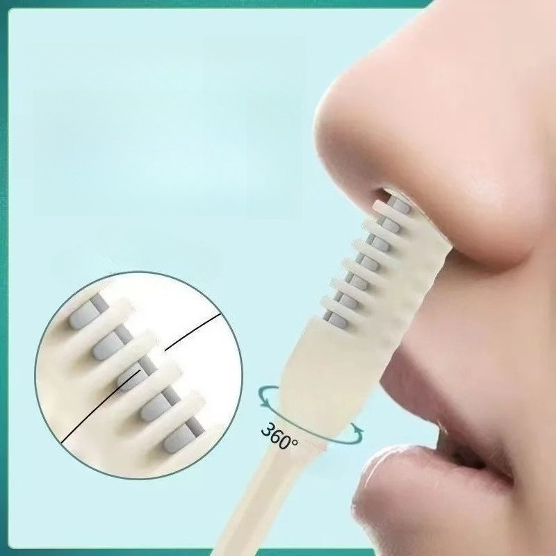 1/5/10Pcs 코 털 제거제 360 회전 코 가위  - Women Accessories Clearance 리뷰 및 가격