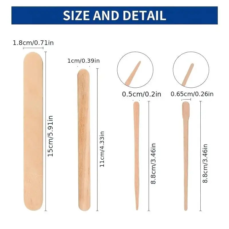 여성용 나무 제모 스틱 일회용 제모 스패츌라 왁스 스틱 - Women Accessories Clearance 리뷰 및 가격