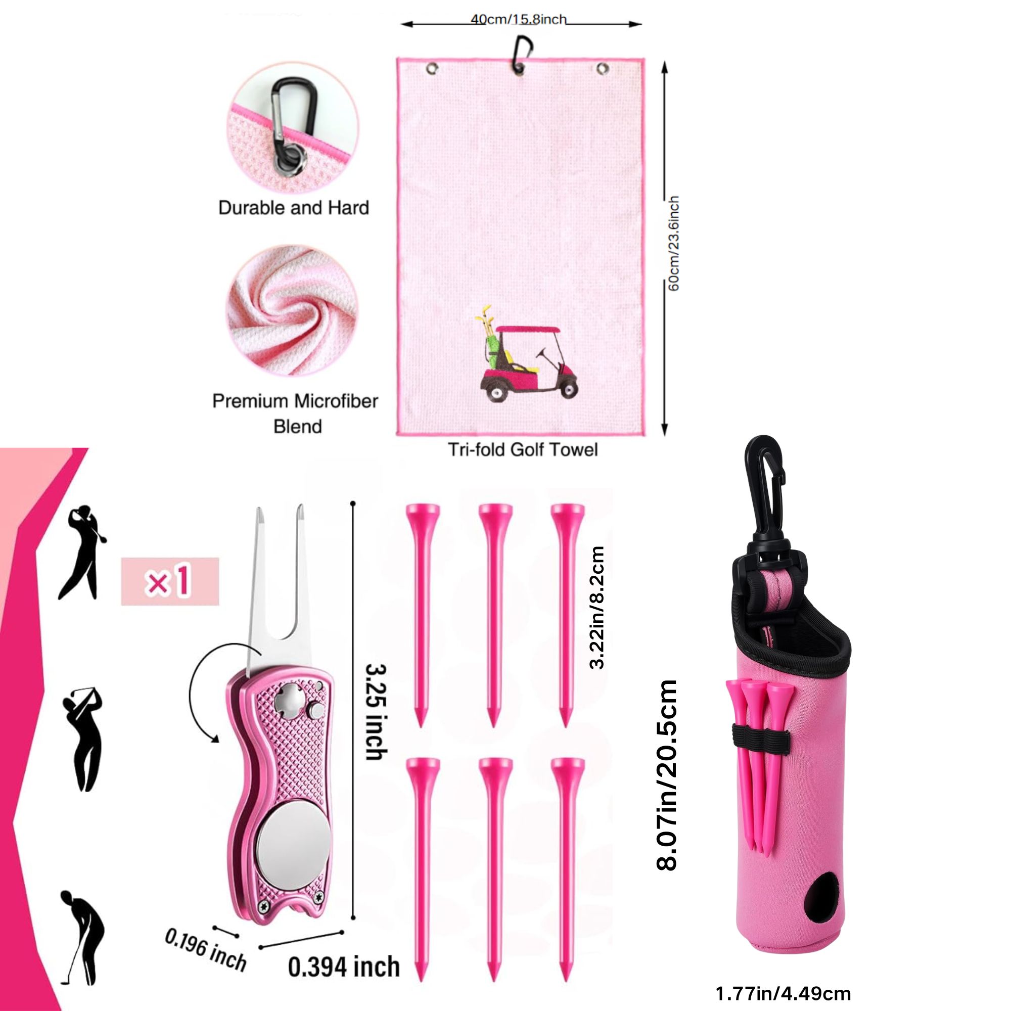10종 골프 액세서리 키트, 걸이형 타월이 포함된 골프 - Women'S Golf Accessories 리뷰 및 가격