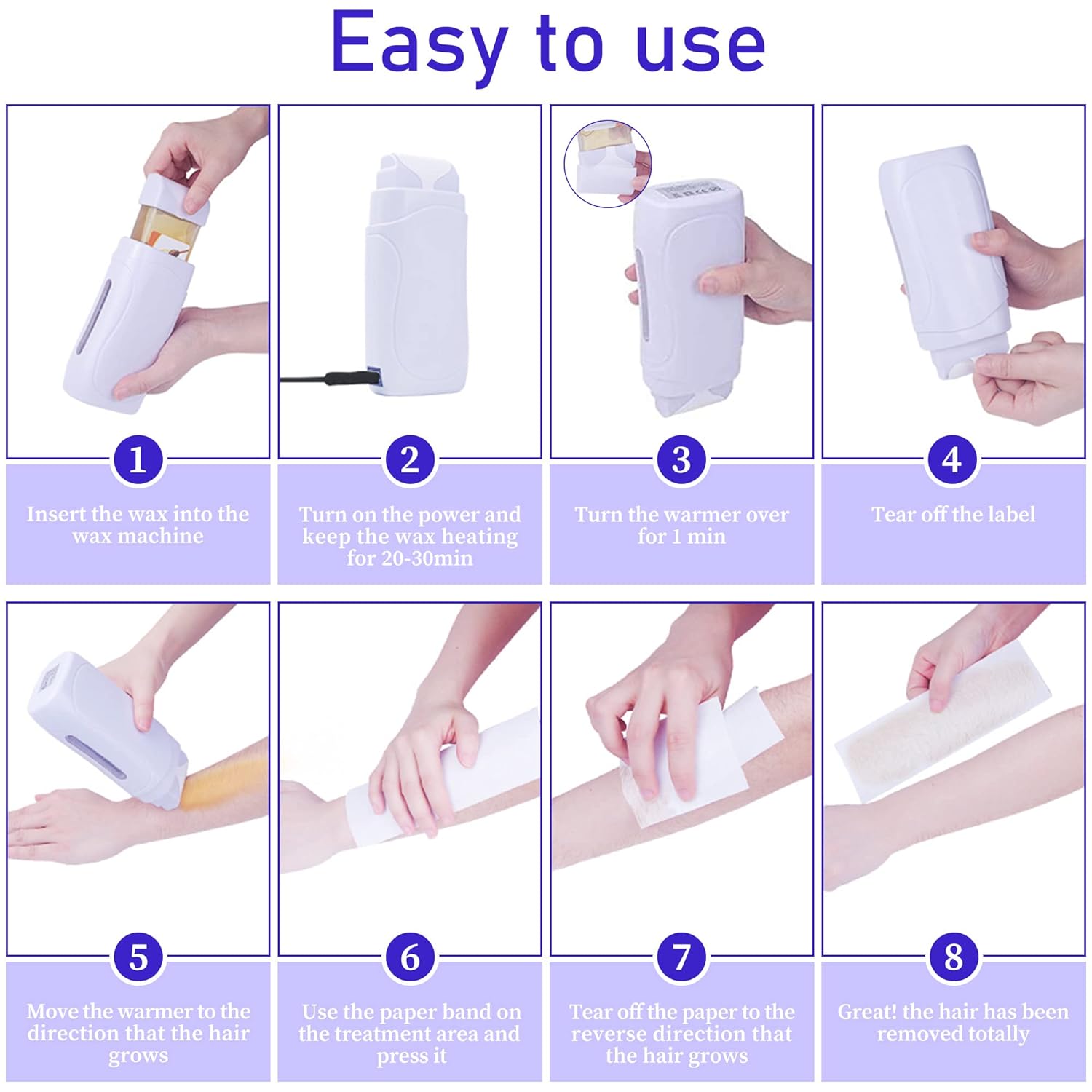 YIKOOLIN 왁스 히터 롤 온 롤 온 왁스 제모 ​ - Women Accessories Clearance 리뷰 및 가격