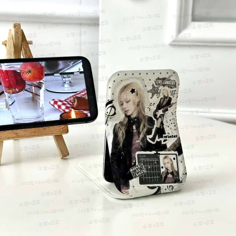 Aespas 미니 접이식 메이크업 거울 수직 데스크탑  - Women'S Vanity Accessories 리뷰 및 가격