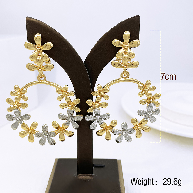 여성용 빅 드롭 귀걸이 18K 금도금 패션 주얼리 두바 - Women'S Accessories Trends 2026 리뷰 및 가격