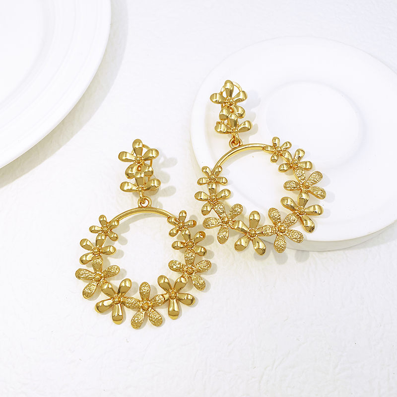 여성용 빅 드롭 귀걸이 18K 금도금 패션 주얼리 두바 - Women'S Accessories Trends 2026 리뷰 및 가격