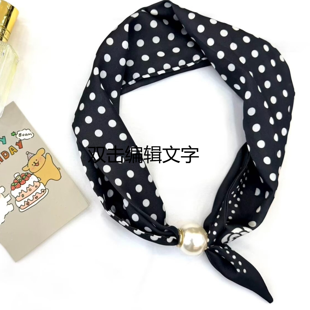1 여성용 빈티지 프린트 새틴 넥 스카프 탈부착 가능한 - Women Accessories Clearance 리뷰 및 가격