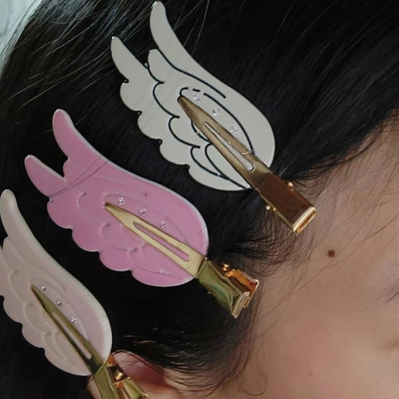 7cm 날개 모양 헤어핀 재미있는 헤어핀 Y2K 무자국 - Women'S Vanity Accessories 리뷰 및 가격