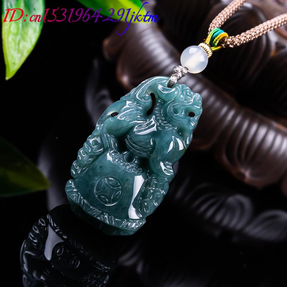 버마산 비취석 픽시우 펜던트 디자이너 원석 부적 진짜  - Women Accessories To Gift 리뷰 및 가격