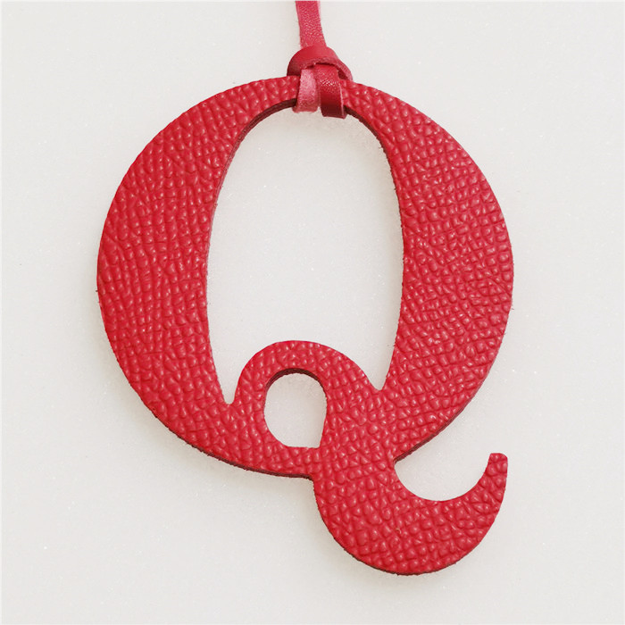 영어 편지 Q 알파벳 쇠가죽 채찍으로 치다 Pu 가죽  - Women Accessories Name In English 리뷰 및 가격