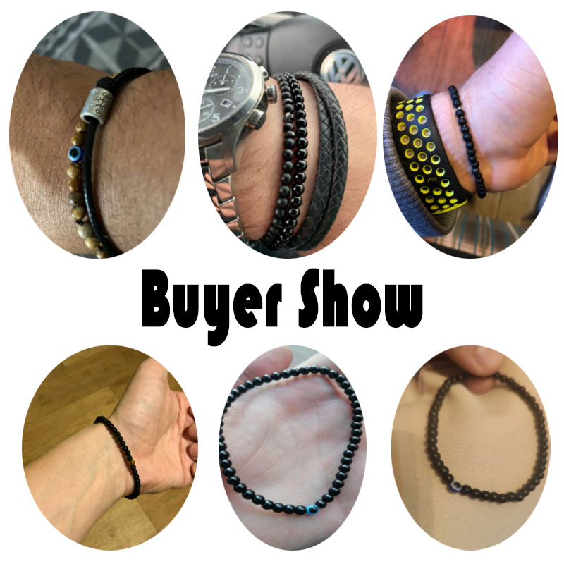 남성용 미니멀리스트 오토바이 팔찌, 터키 악마의 눈 팔 - Evil Eye Bracelet 리뷰 및 가격