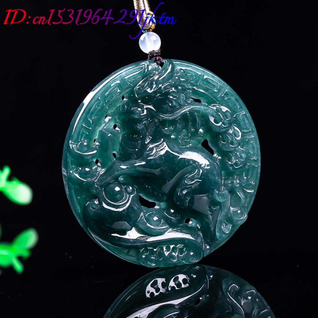 버마산 경옥 드래곤 펜던트 원석 진짜 옥 여성용 선물  - Women Accessories To Gift 리뷰 및 가격