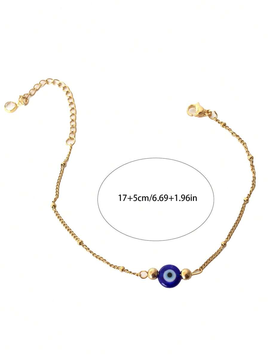 블루 이블 아이 여성용 섬세한 팔찌 1개 - Evil Eye Bracelet 리뷰 및 가격