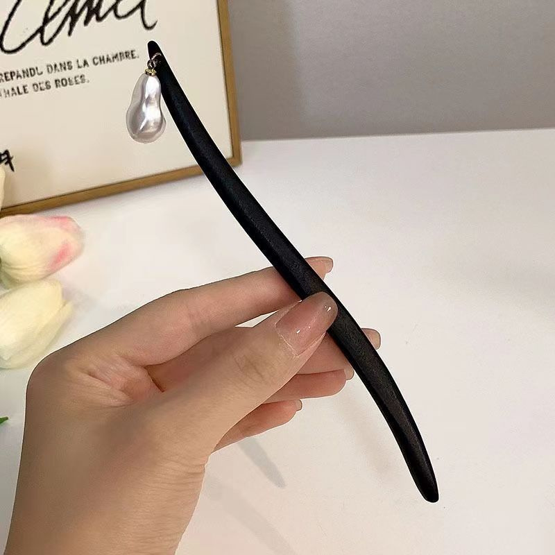 빈티지 중국 스타일 나무 꽃 머리 스틱 여성을위한 진주 - Pearl Hair Pin 리뷰 및 가격