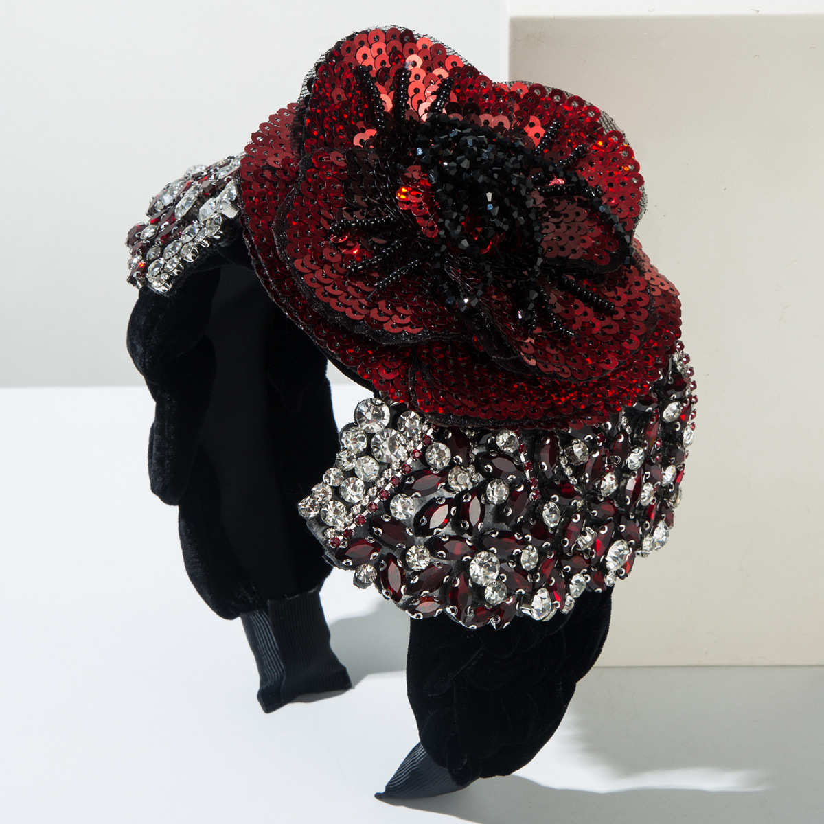 플란넬 소재 과장된 디자인의 헤어밴드, 풀 다이아몬드  - Women'S Accessories Flannels 리뷰 및 가격