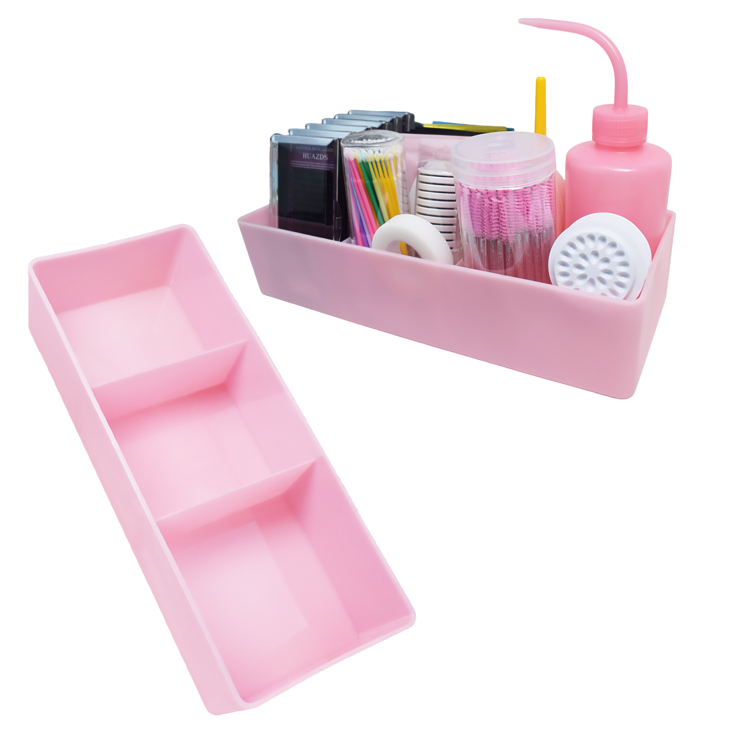 속눈썹 연장 도구 주최자를위한 가짜 속눈썹 보관 상자  - Women'S Vanity Accessories 리뷰 및 가격