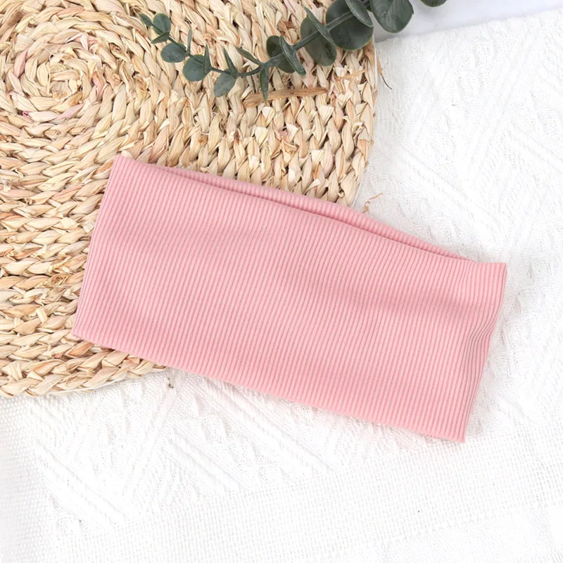 넓은 헤어밴드 단색 탄성 헤어밴드 터번 메이크업 헤어  - Women'S Running Accessories 리뷰 및 가격