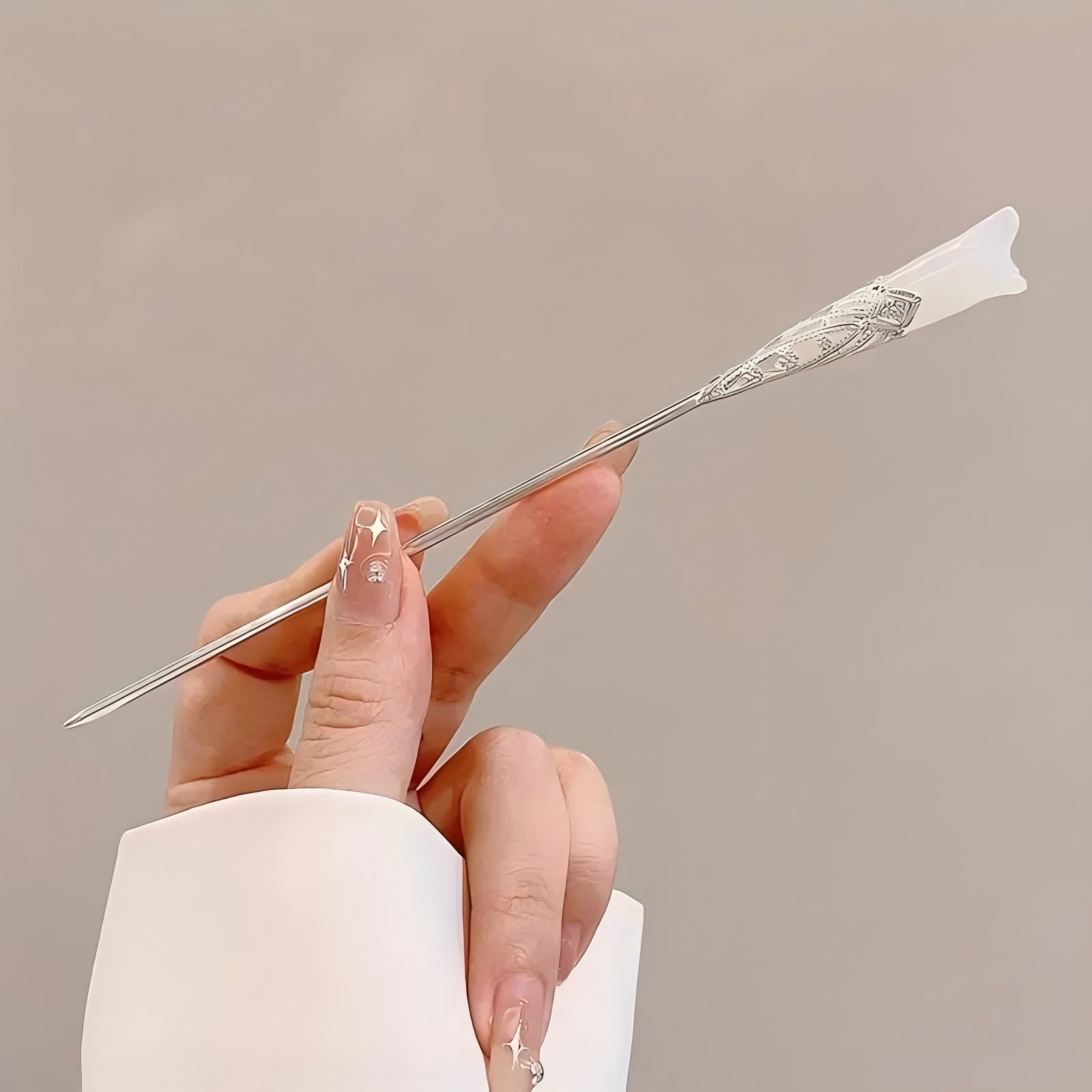1/6pcs 우아한 중국 스타일 태슬 헤어 스틱 전통  - Pearl Hair Pin 리뷰 및 가격