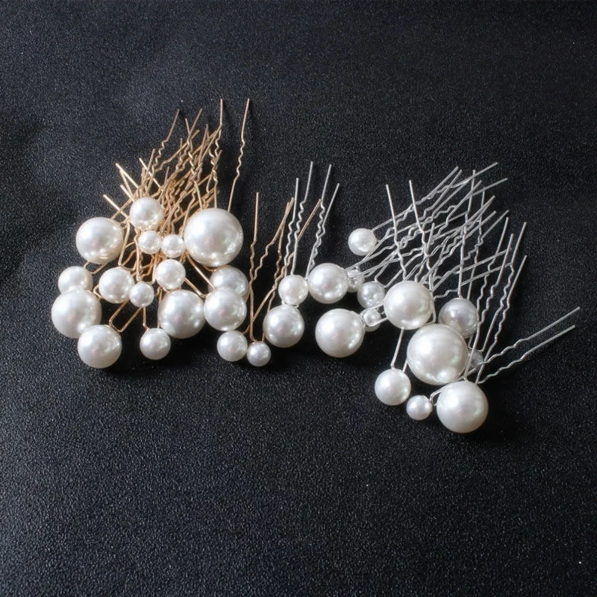 18pcs 신부 머리핀 U 자형 금속 머리핀 시뮬레이션 - Pearl Hair Pin 리뷰 및 가격