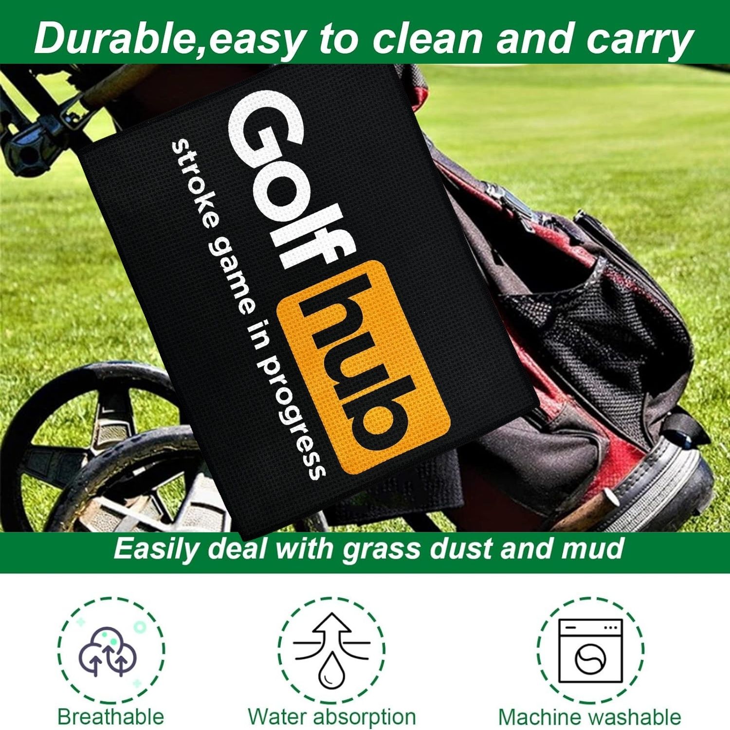 재미있는 마이크로파이버 프리미엄 골프 타월, 남성용 및 - Women'S Golf Accessories 리뷰 및 가격