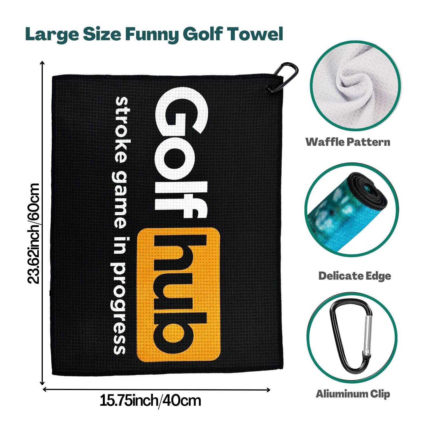 재미있는 마이크로파이버 프리미엄 골프 타월, 남성용 및 - Women'S Golf Accessories 리뷰 및 가격